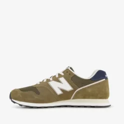 New Balance 373 leren heren sneakers groen New