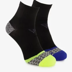 Osaga 2 paar dames heren hardloopsokken zwart Sale