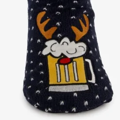 Scapino 1 paar heren huissokken kerst met antislip