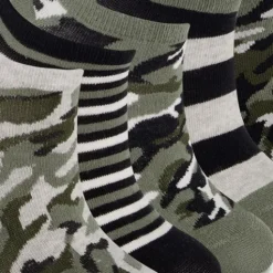 Scapino 5 paar kinder sneakersokken groen zwart Online