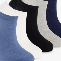 Scapino 5 paar kinder sneakersokken blauw Sale