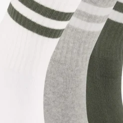 Scapino 3 paar kinder sportsokken zwart grijs Hot