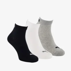 Puma 3 paar Quarter Plain sokken