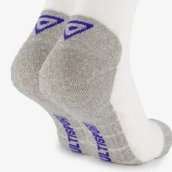 Osaga 2 paar sportsokken wit grijs Clearance