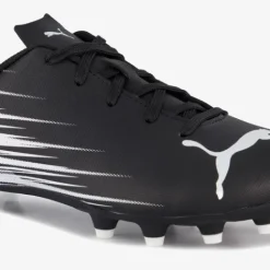 Puma Attacanto II MG kinder voetbalschoenen zwart wit Clearance