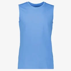 Unsigned Basic heren singlet lichtblauw New