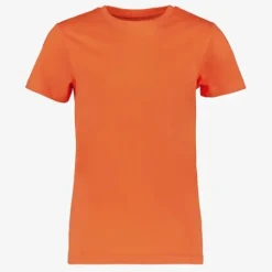 Unsigned Basic jongens T-shirt oranje New
