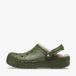 Crocs Baya Lined heren klompen gevoerd groen New