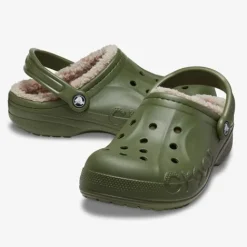 Crocs Baya Lined heren klompen gevoerd groen New