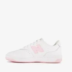 New Balance BB80 leren dames sneakres wit roze Outlet