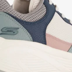 Skechers Bobs Sparrow 2.0 dames sneakers wit blauw Hot