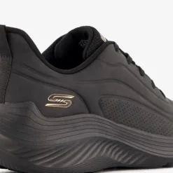 Skechers Bobs Squad Waves dames sneakers zwart