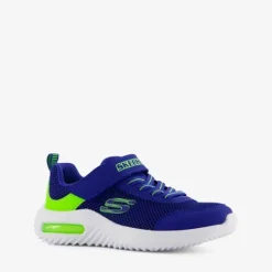 Skechers Bounder Tech jongens sneakers blauw