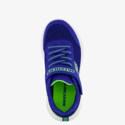 Skechers Bounder Tech jongens sneakers blauw