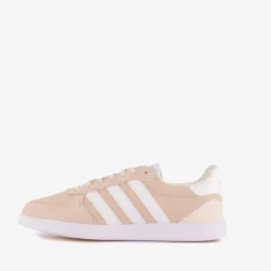 Adidas Breaknet suede dames sneakers roze wit Outlet