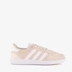 Adidas Breaknet suede dames sneakers roze wit Outlet