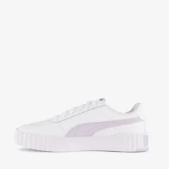 Puma Carina 3.0 dames sneakers wit paars Discount