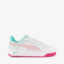 Puma Carina Street meisjes sneakers wit roze Online