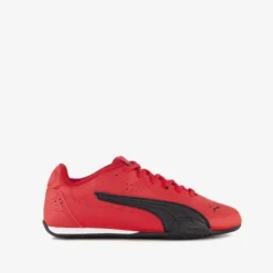 Puma Catch AC PS kinder sneakers rood zwart