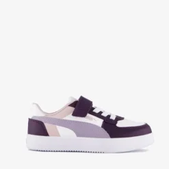 Puma Caven 2.0 Block meisjes sneakers wit paars New