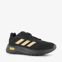 Adidas Cloudfoam Comfy dames sneakers zwart goud Discount