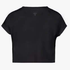 Osaga Cropped meisjes sport T-shirt met opdruk zwart Sale