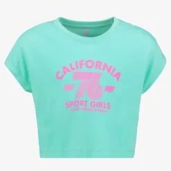 Osaga Cropped meisjes sport T-shirt groen Discount