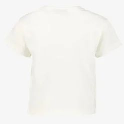 TwoDay Cropped meisjes T-shirt met bloemetjes wit Discount