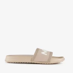 Mexx Dames badslippers beige wit Hot