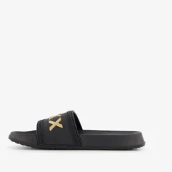 Mexx Dames badslippers zwart goud