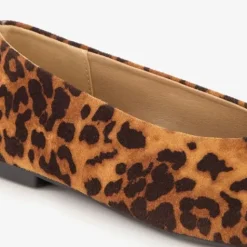 Blue Box Dames ballerina's bruin