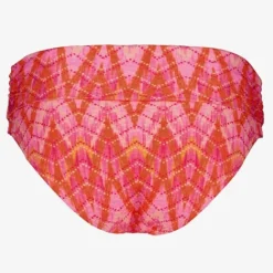 Osaga Dames bikinibroekje met overslag print roze Discount