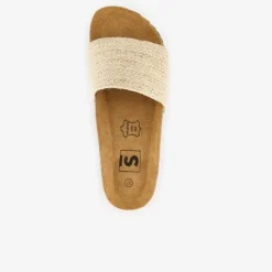 Scapino Dames bio slippers beige