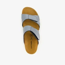 Hush Puppies Dames bio slippers met sleehak grijs Sale
