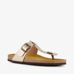 Hush Puppies Dames bio teenslippers beige Best