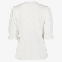 TwoDay Dames blouse met driekwart mouwen wit New