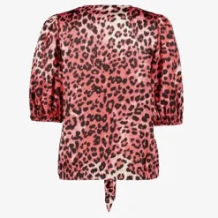 TwoDay Dames blouse met panterprint roze