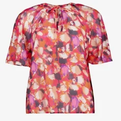 TwoDay Dames blouse met print roze Online