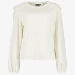 TwoDay Dames blouse met ruches wit Sale