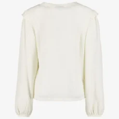 TwoDay Dames blouse met ruches wit Sale