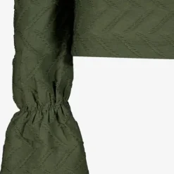 TwoDay Dames blouse met structuur groen Clearance