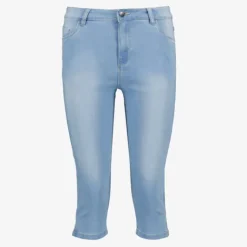 TwoDay Dames capri broek denim blauw Online