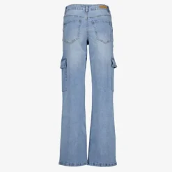 TwoDay Dames cargo jeans medium blauw Online