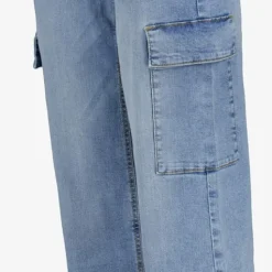 TwoDay Dames cargo jeans medium blauw Online