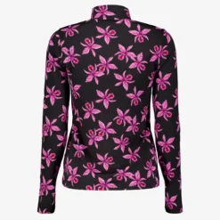 TwoDay Dames coltrui met bloemen zwart roze Best