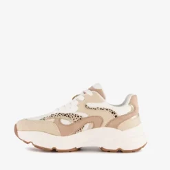 Blue Box Dames dad sneakers beige wit Discount