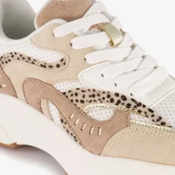 Blue Box Dames dad sneakers beige wit Discount