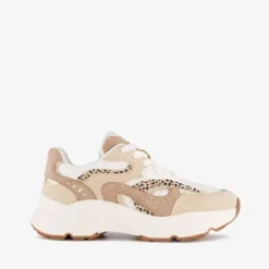 Blue Box Dames dad sneakers beige wit Discount