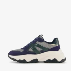 Blue Box Dames dad sneakers blauw Outlet