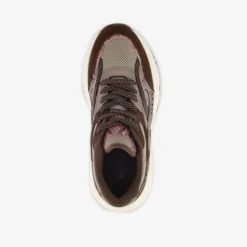 Blue Box Dames dad sneakers bordeauxrood bruin Online